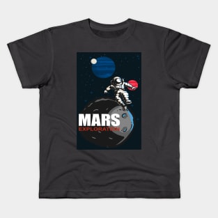 Mars exploration Kids T-Shirt